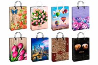 Пакет мягкий пластик 30х40 бол. (40шт) Интерпак 4 вида 23791