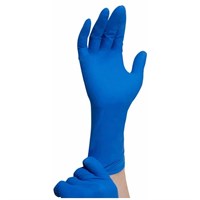 Перчатки латексные голубые ОСОБОПРОЧНЫЕ ZKS Gradient XL 25 пар 1/10 ДД НДС НФ-00021857