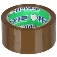 Скотч ФРЕГАТ 48 х 120 м ТЕМНЫЙ 40 мкм (72 рул) в спайке 6 шт НФ-00021908