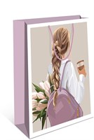 Бум пакеты 26х32х12 Девушка   0193.233 НФ-00022264