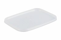 Крышка к банке прямоугольной ВЗЛП  200/280/500мл прозрачная 91х120мм (540шт) 24521