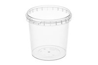 Банка/крышка 122х123мм 1000мл ПП (150шт/кор) ВЗЛП (1217КП) НФ-00024528