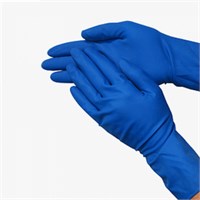 Перчатки латексные голубые ОСОБОПРОЧНЫЕ ZKS Metrika  XL 25 пар ДД НФ-00020831