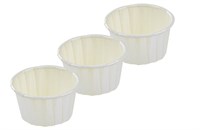 ОСК/OSQ форма бум Маффин д50мм в40мм белая/белая (3000шт) 30упх100шт 14641