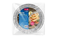 Алюмин. формы круг., G-край, 1400  мл. 2 шт (25)  20928