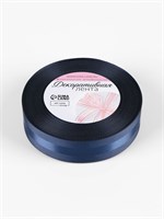 Лента декоративная, репсовая,атласная, 25 мм, 18±1 м, тёмно-синяя №038 НФ-00024188