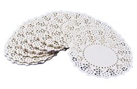 Салфетки кругл. d=36 см ажурные (4упх250шт) Горница/Авиора 3523