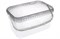 Ведро   11л   прозрачное прямоугольное   /366*243*190/   Альянс-Упак   (20шт) 5354