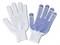 Перчатки ХБ 6-ти нит. с ПВХ точка 10 класс белые  (500пар) ЛТ 18251