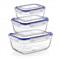 Набор контейнеров 3шт. 0,4+0,8+1,4л. воздухонепроницаемых НФ-00022207
