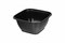 Контейнер ВЗЛП "Кубик" черный 250мл  126*126*38,5 (500шт) ПП 24571