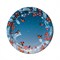 Бум тарелка ИнтроПластика д. 230 мм Снегири (50/500) НГ НФ-00025140