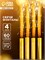 Свечи фонтаны в торт «Золотые искры», 4 шт., 17.5 см, горение 60 сек. НФ-00025215