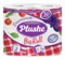 Полотенца бумажные 2-х слойные ДВА РУЛОНА PLUSHE (плюше) ДОМАШНИЕ Белые 25 м 1/9 шт в уп ЮГ НФ-00019496