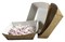 ДоЭко Бум лоток-лодочка ECO TRAY 550 139х139х42 (50/300шт) 17572