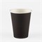 Бум стакан ПК 250 мл "Черный" 50/1000 НФ-00003186