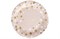 Бум тарелка Папирус д.230мм Горох розовый /10уп * 50шт/ (500шт) 16266