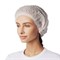 Шапочка одноразовая из нетканого материала Шарлотта белая (1уп*100 шт) 1/10 НФ-00017797