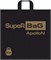  Пакет ПЭ с петлевой ручкой 45х45+6см (90) ПНД (Аполлон черный) Артпласт (х25/250)  НФ-00022182