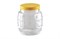 Банка ПЭТ Бочонок  0,300 (100 шт) + желтая крышка №58,5 4655