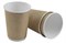 Бум стакан Виридо 0,250л диам 80мм ГН Крафт  2-х слойн.  /20уп * 30шт/ (600шт) 11192