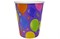 Бум стакан Папирус 0,250л диам 80мм Шары фиолетовые (1000шт) 17371