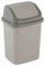 Контейнер для мусора 18л. с перекидным верхом Комфорт серый ЭП229646 НФ-00022204