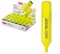 Текстовыделитель ХАТБЕР Neo желтый, флуоресцентный, клиновидный пишущий узел НФ-00024945