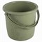 Ведро 10л. Люкс оливковый НФ-00025548